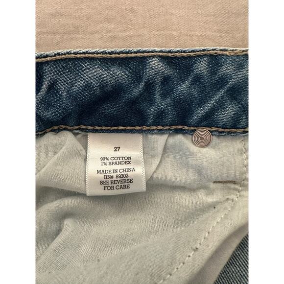 Altered State Distressed High Rise Jean Shorts sz 27 - Picture 4 of 4